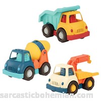 Wonder Wheels – Dump Truck Tow Truck Cement Truck – Toy Truck Combo Set for Toddlers Age 1 and Up 3 pc. B07BF1LYKJ